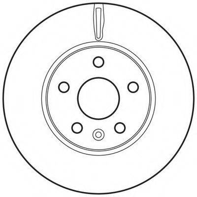 BENDIX 562642BC гальмівний диск
