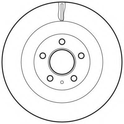BENDIX 562645BC гальмівний диск