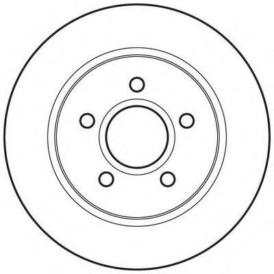 BENDIX 562648BC гальмівний диск