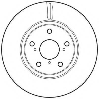BENDIX 562649BC гальмівний диск