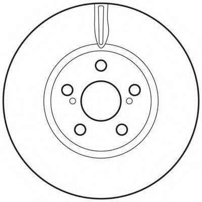 BENDIX 562702BC гальмівний диск