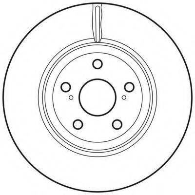 BENDIX 562726BC гальмівний диск