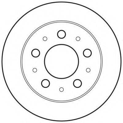 BENDIX 562753BC гальмівний диск