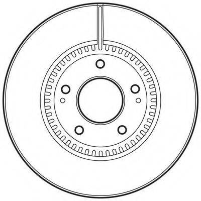 BENDIX 562755BC гальмівний диск