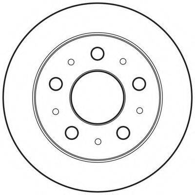 BENDIX 562757BC гальмівний диск