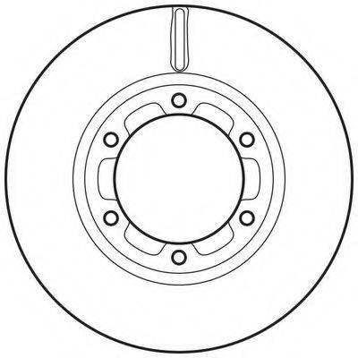 BENDIX 562763BC гальмівний диск