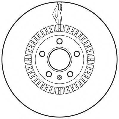 BENDIX 562771BC гальмівний диск