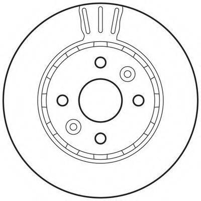 BENDIX 562787BC гальмівний диск