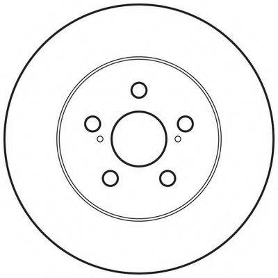 BENDIX 562812BC гальмівний диск
