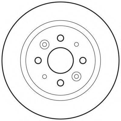 BENDIX 562815BC гальмівний диск