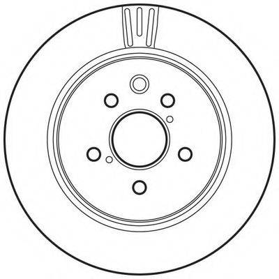 BENDIX 562823BC гальмівний диск