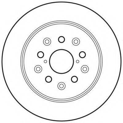 BENDIX 562830BC гальмівний диск
