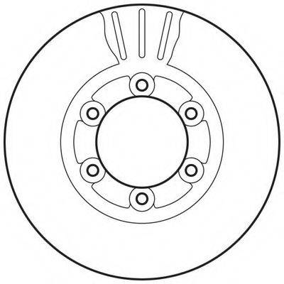 BENDIX 562831BC гальмівний диск