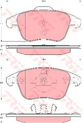 DR!VE+ DP1010100514 Комплект гальмівних колодок, дискове гальмо