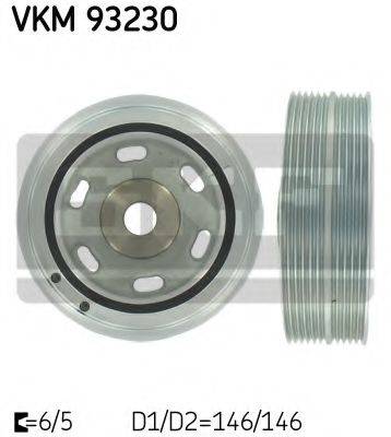 SKF VKM93230 Ремінний шків, колінчастий вал