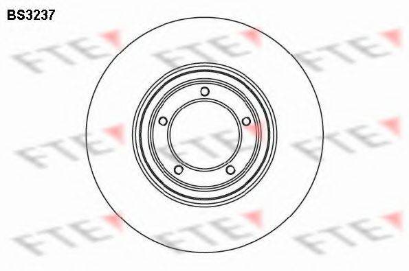 FTE BS3237 гальмівний диск