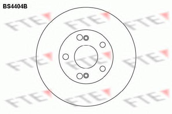 FTE BS4404B гальмівний диск
