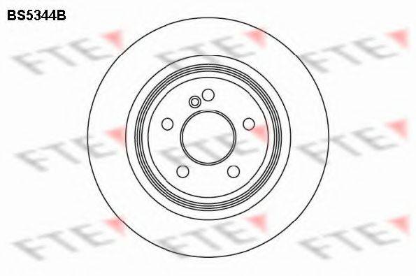 FTE BS5344B гальмівний диск