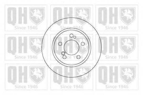 QUINTON HAZELL BDC4852 гальмівний диск
