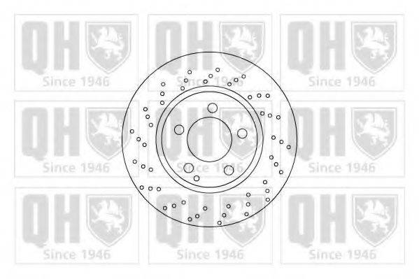QUINTON HAZELL BDC5207 гальмівний диск