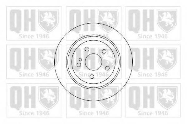 QUINTON HAZELL BDC5209 гальмівний диск