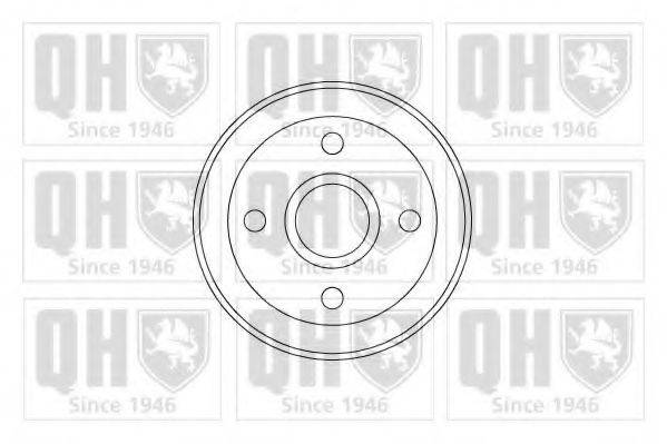 QUINTON HAZELL BDR209 Гальмівний барабан