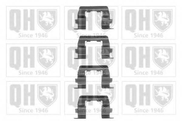 QUINTON HAZELL BFK667 Комплектуючі, колодки дискового гальма