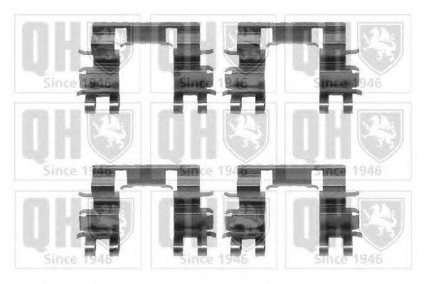 QUINTON HAZELL BFK673 Комплектуючі, колодки дискового гальма