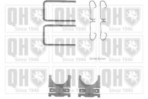 QUINTON HAZELL BFK871 Комплектуючі, колодки дискового гальма