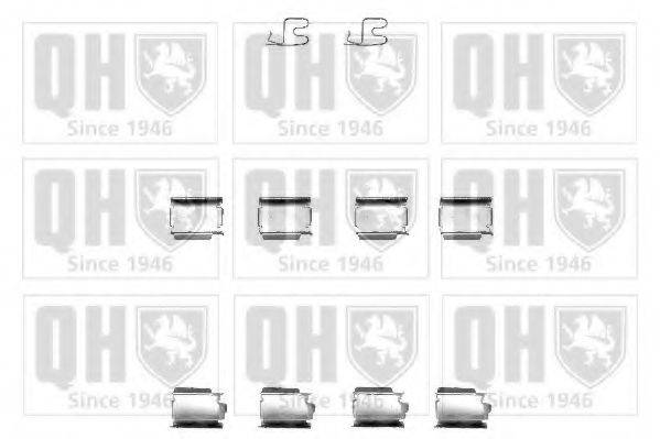 QUINTON HAZELL BFK901 Комплектуючі, колодки дискового гальма