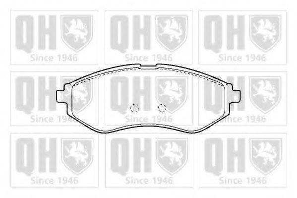 QUINTON HAZELL BP1359 Комплект гальмівних колодок, дискове гальмо