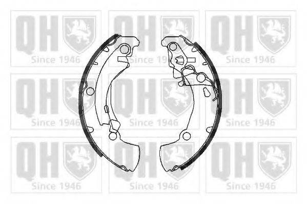QUINTON HAZELL BS1101 Комплект гальмівних колодок