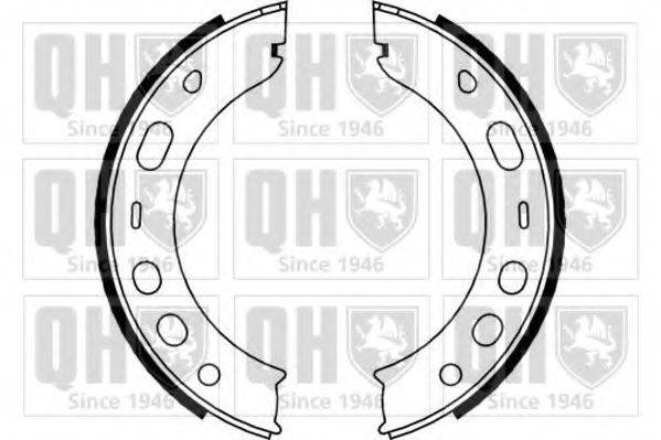 QUINTON HAZELL BS1160 Комплект гальмівних колодок, стоянкова гальмівна система