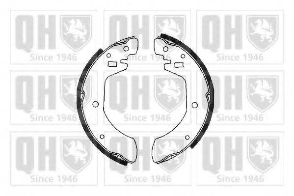QUINTON HAZELL BS570 Комплект гальмівних колодок