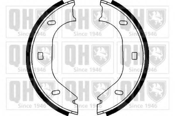 QUINTON HAZELL BS858 Комплект гальмівних колодок, стоянкова гальмівна система