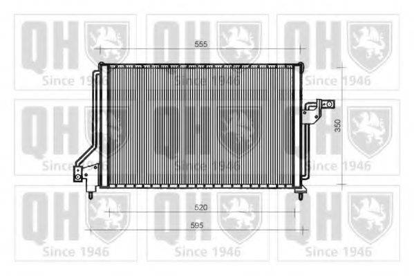 QUINTON HAZELL QCN118 Конденсатор, кондиціонер