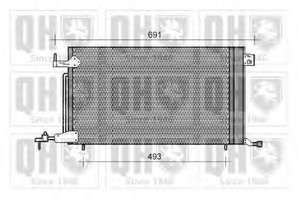 QUINTON HAZELL QCN154 Конденсатор, кондиціонер