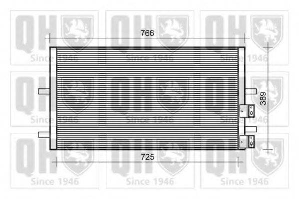 QUINTON HAZELL QCN425 Конденсатор, кондиціонер