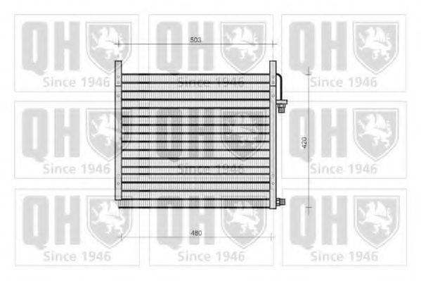 QUINTON HAZELL QCN65 Конденсатор, кондиціонер