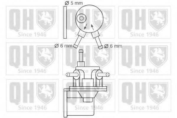 QUINTON HAZELL QFP54 Паливний насос