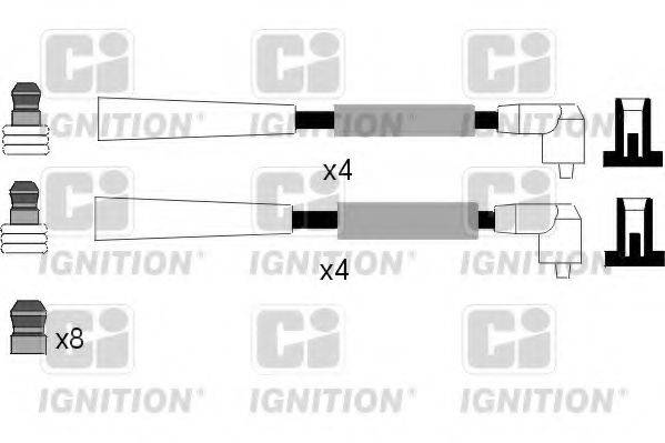 QUINTON HAZELL XC432 Комплект дротів запалювання
