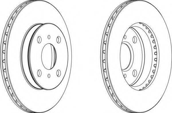FERODO DDF10941 гальмівний диск