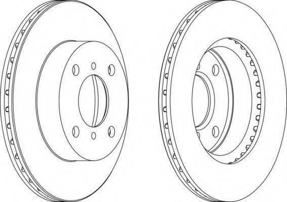 FERODO DDF11171 гальмівний диск