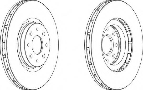 FERODO DDF11221 гальмівний диск
