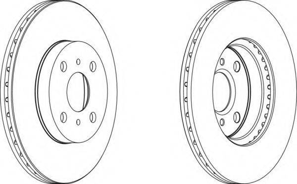FERODO DDF11491 гальмівний диск