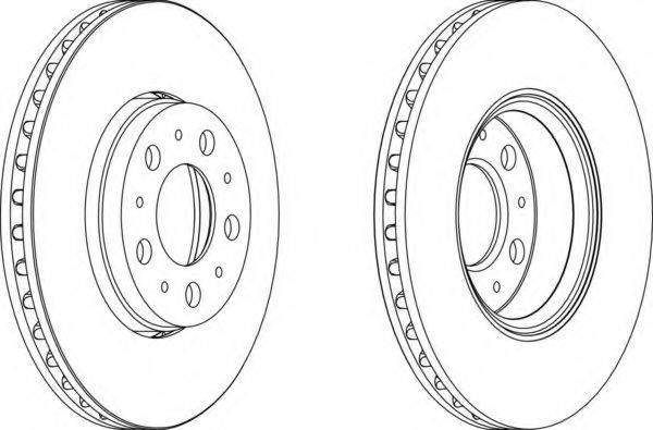 FERODO DDF11631 гальмівний диск