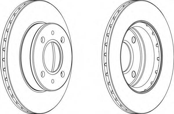 FERODO DDF13011 гальмівний диск