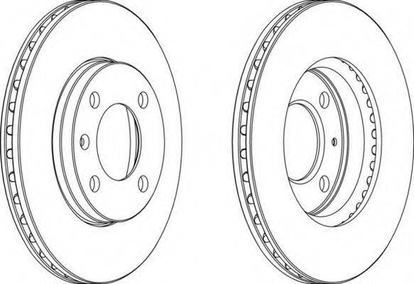 FERODO DDF1751 гальмівний диск