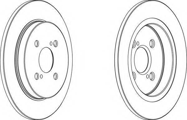 FERODO DDF17811 гальмівний диск