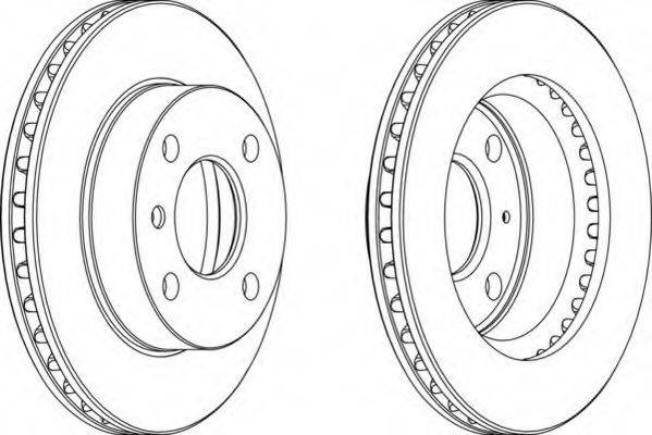 FERODO DDF1831 гальмівний диск